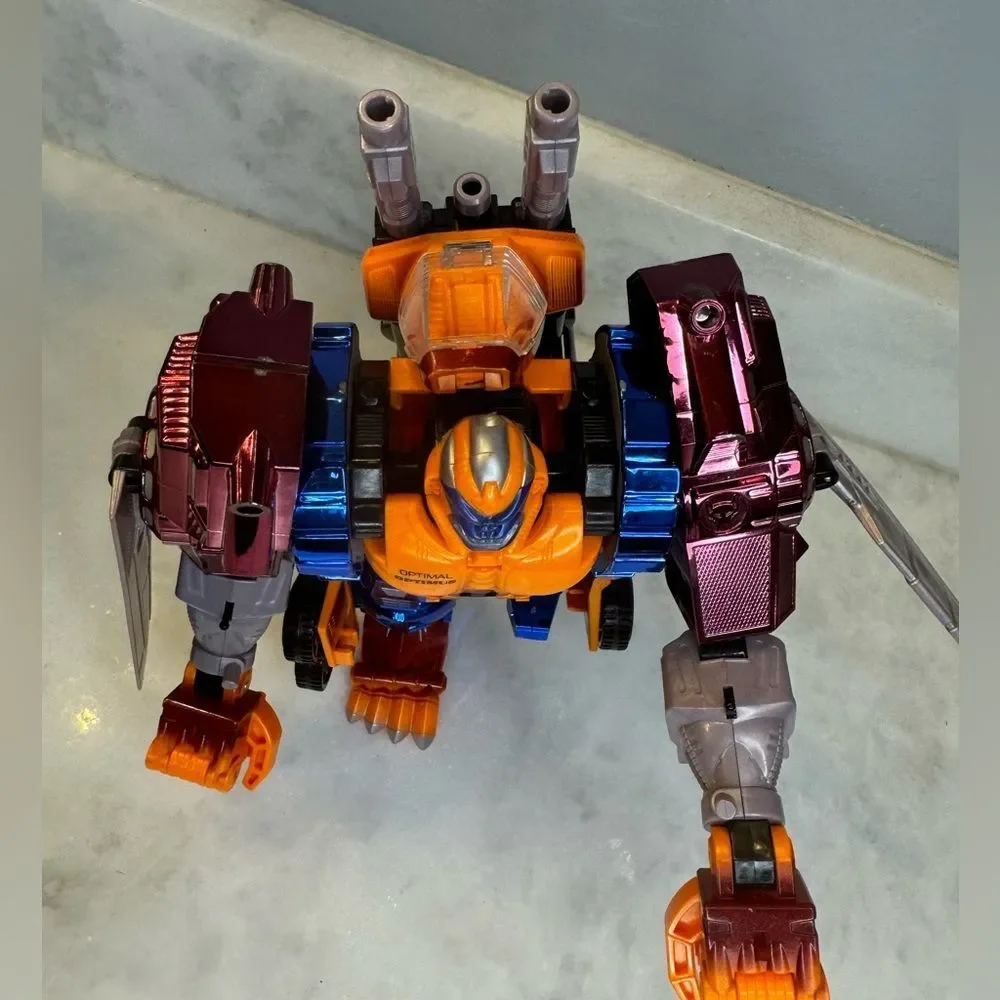 Transformers Beast Wars Optimal Optimus Transmetals Figure Vintage
